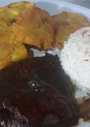 Una foto de Filete de cerdo en salsa de café ☕
