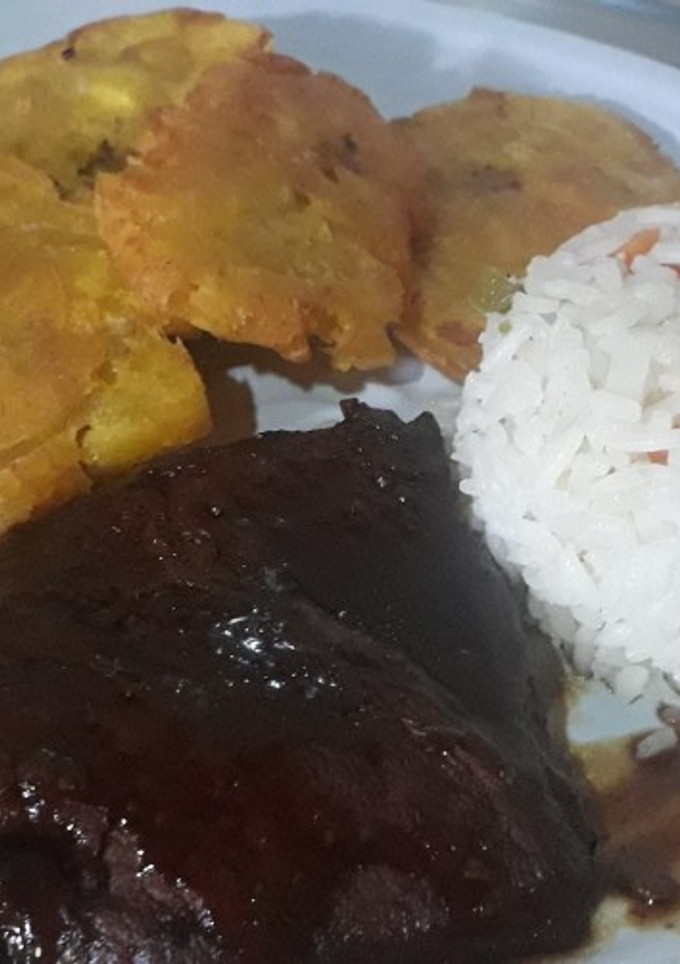 Una foto de Filete de cerdo en salsa de café ☕