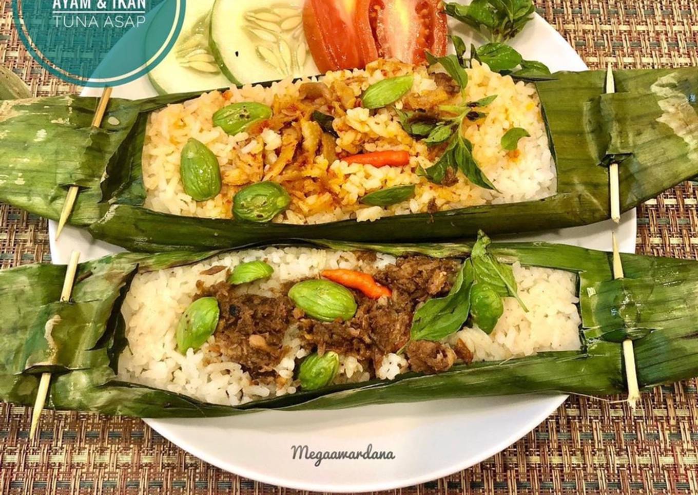 Nasi bakar ayam