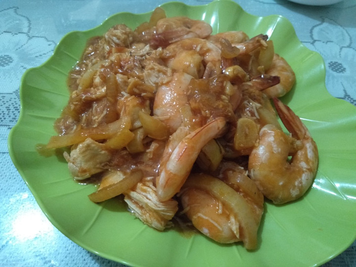 Resep Udang saus asam manis Menu Enak Dan Mudah Dibuat