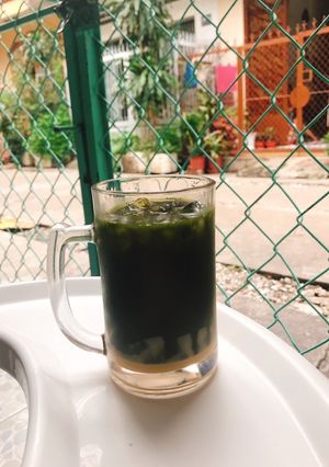 Hình của món Rau má sữa dừa.