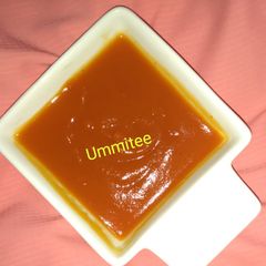 A picture of Home made ketchup.