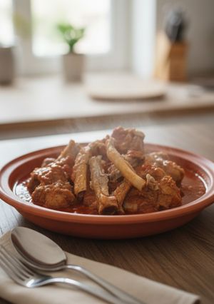 Una foto de Costillas de Cerdo Estofadas