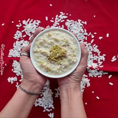 Doodh Poha (Flattened Rice Kheer) A picture of Doodh Poha (Flattened Rice Kheer).