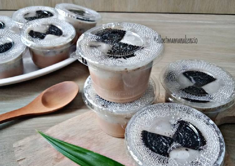 Resep Puding Milo Oreo Dessert Cup Yang Lezat