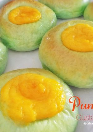 Foto resep Pumpkin Custard Bun