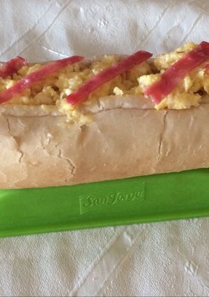 Una foto de Sandwich sorpresa
