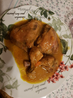 Una foto de Jamoncitos pollo al curry