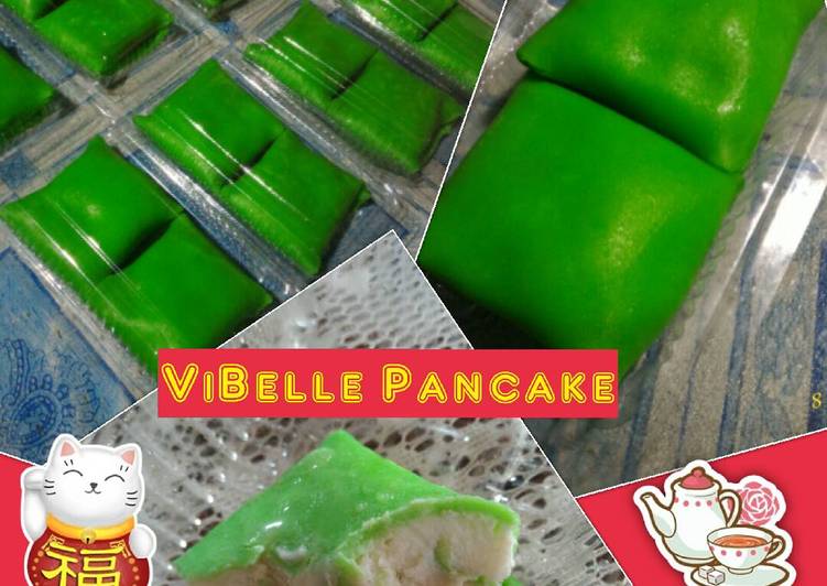 makanan Pancake Durian ala Vibelle Anti Gagal