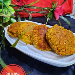 A picture of Chana daal kabab.