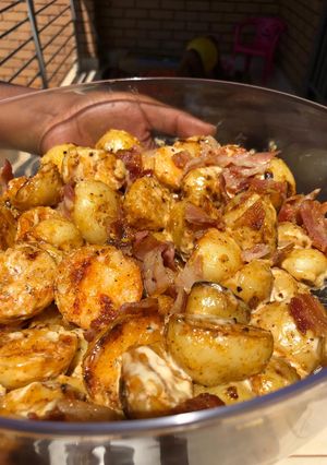 A picture of Braai Top Potato Salad.