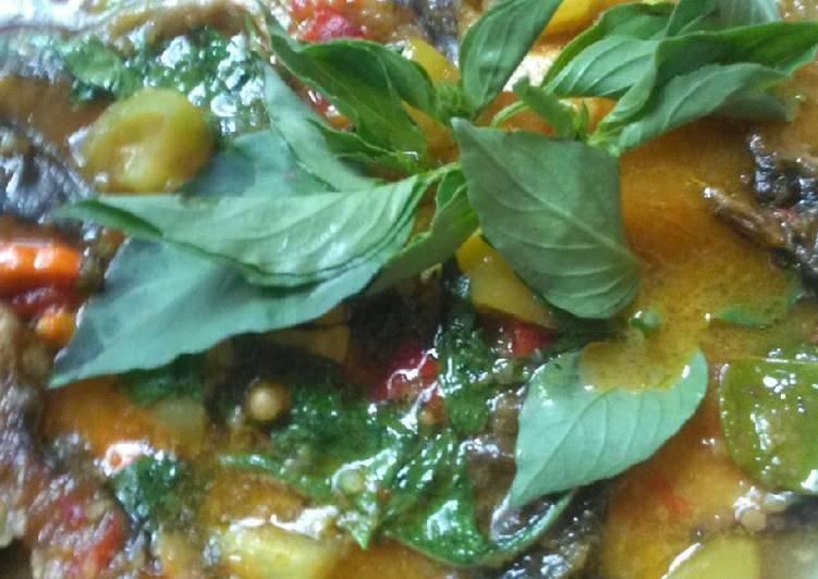 Bumbu mengolah Mangut ikan patin yang mudah