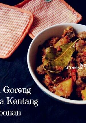 Foto resep Sambal Goreng Ati Ampla Kentang Cirebonan