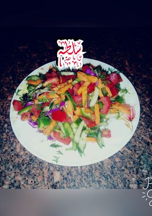 صورة لوصفة سلطه خضار