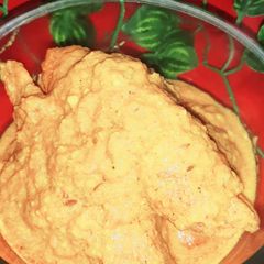 Shahi soya chap curry A picture of Shahi soya chap curry.