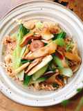 Pan-Fried Pho Noodles with Vegetables and Mushrooms