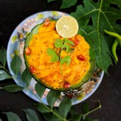 A picture of Foxtail Millet upma 😋.