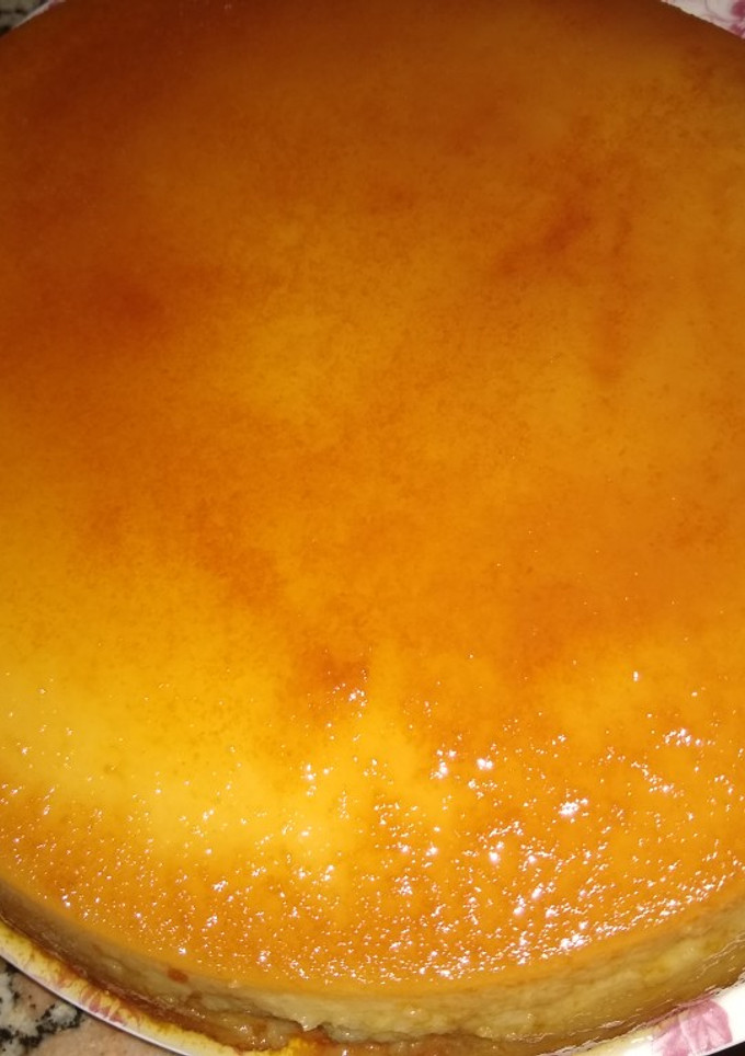 Una foto de Budín de pan casero