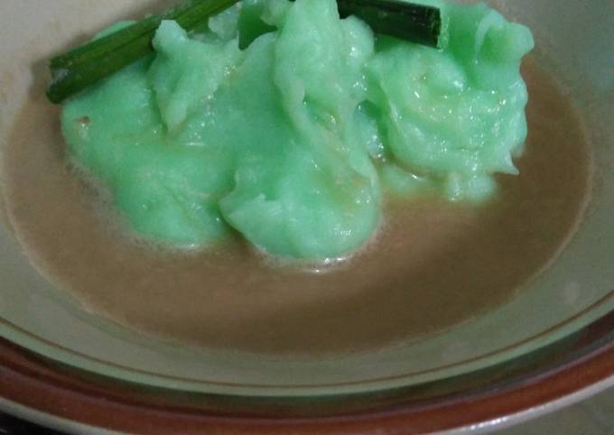 Bubur sum sum lembut