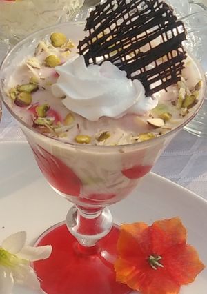 A picture of Vermicelli custard.