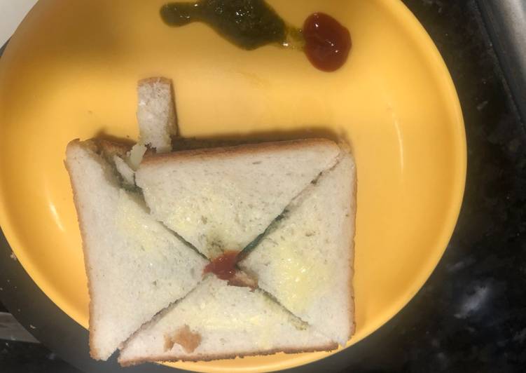Recipe of Perfect Veg Sandwich