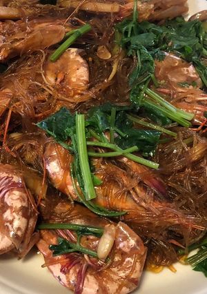รูปของ กุ้งอบวุ้นเส้นสุดเข้มข้น