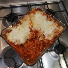 Sloppy Joe BBQ Pasta Bake A picture of Sloppy Joe BBQ Pasta Bake.