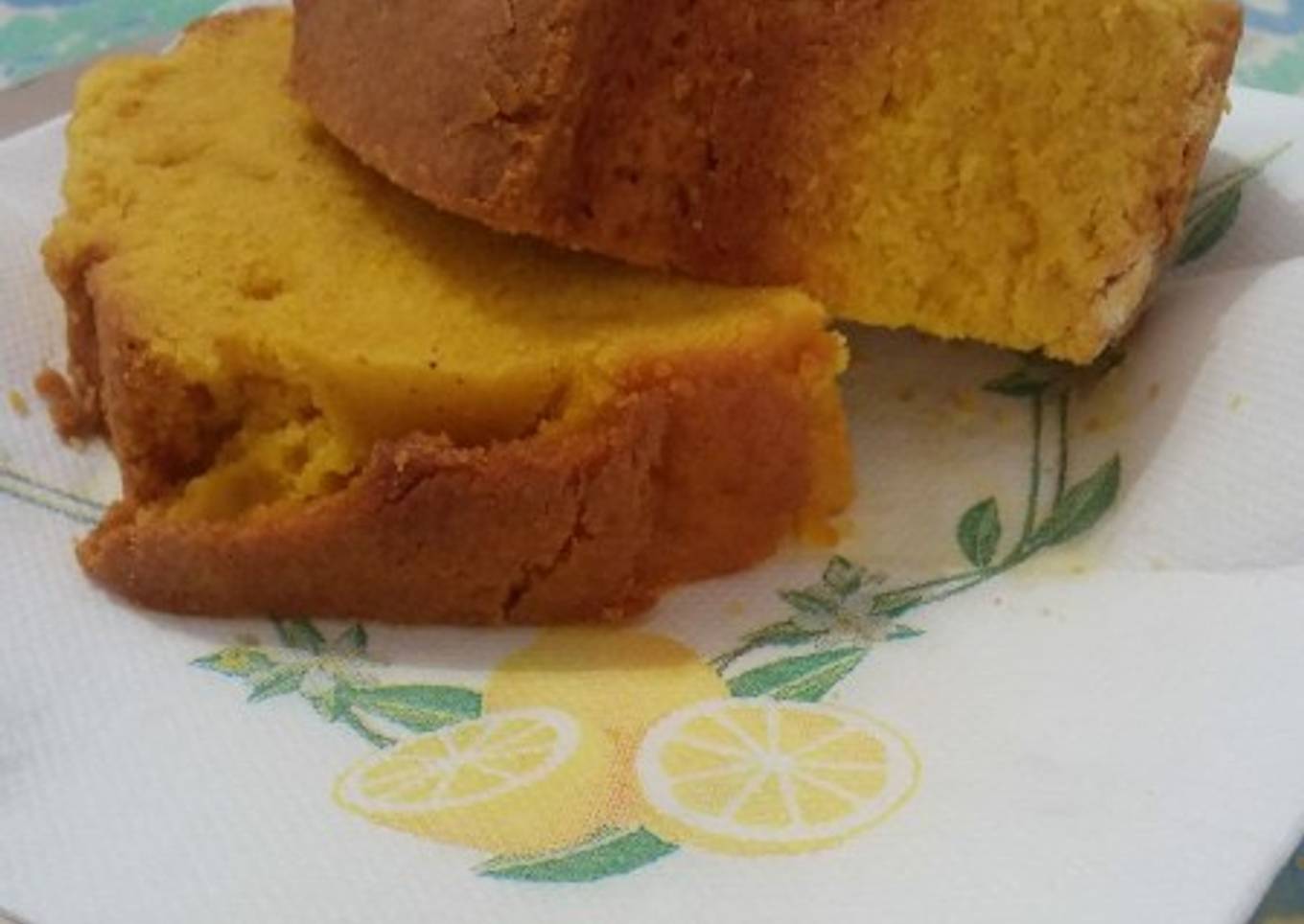 Coca de calabaza con nueces