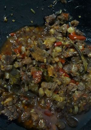 Foto resep Oseng mercon