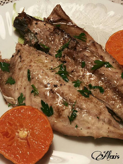 Una foto de Chicharro verdoso al horno a la pimienta