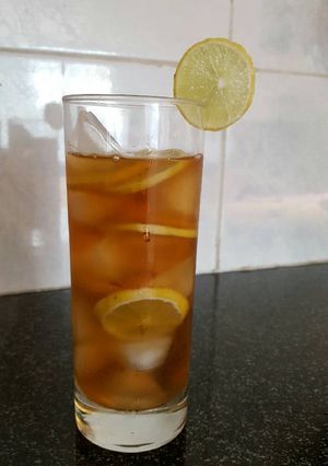 A picture of Iced lemon tea.