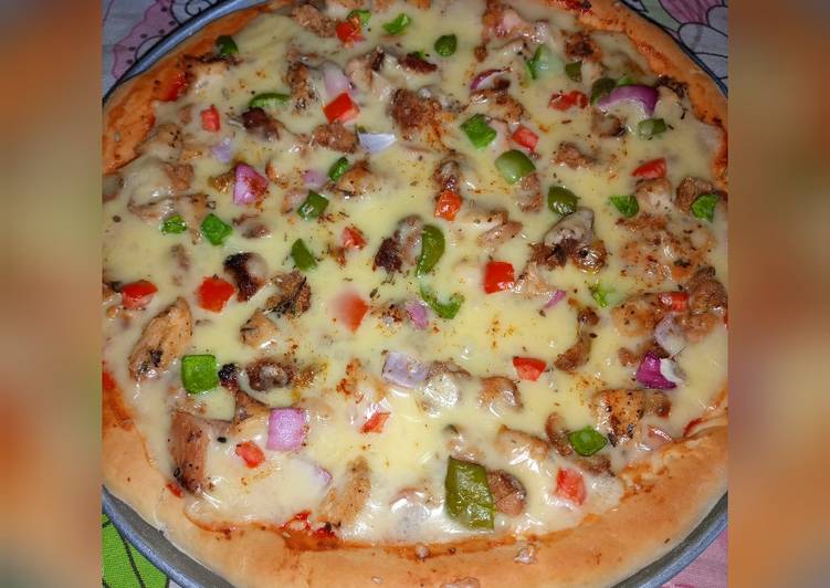Recipe of Homemade Bbq Chicken Pizza