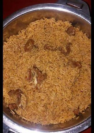 A picture of Chicken Pilau.