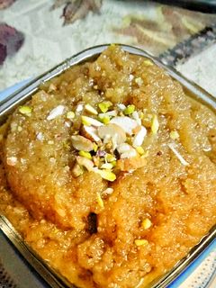 बादाम हलवा(badam halwa recipe in hindi) रेसिपी मुख्य फोटो