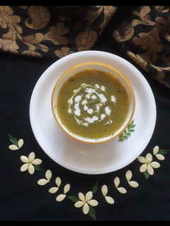 फलाहारी कद्दू का सूप(falahari kaddu ka soup recipe in hindi) रेसिपी मुख्य फोटो