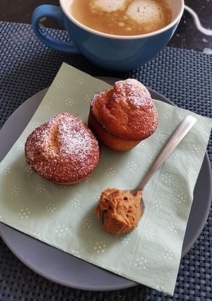 Une photo de Muffin banane beurre de cacahuètes 😍