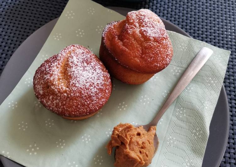 Muffin banane beurre de cacahuètes 😍