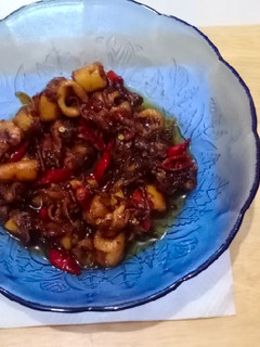 Foto resep Tumis Cumi Asin