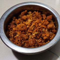 A picture of Gobhi Besan Bhaji.