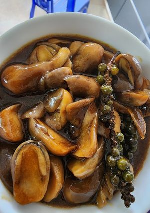 Hình của món Nấm rơm kho nước tương.