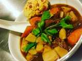 red wine beef stew