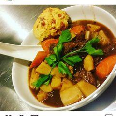A picture of Red Wine Beef Stew.