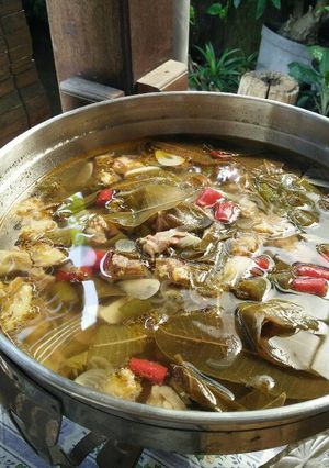 Foto resep Asem asem daging daun kedondong