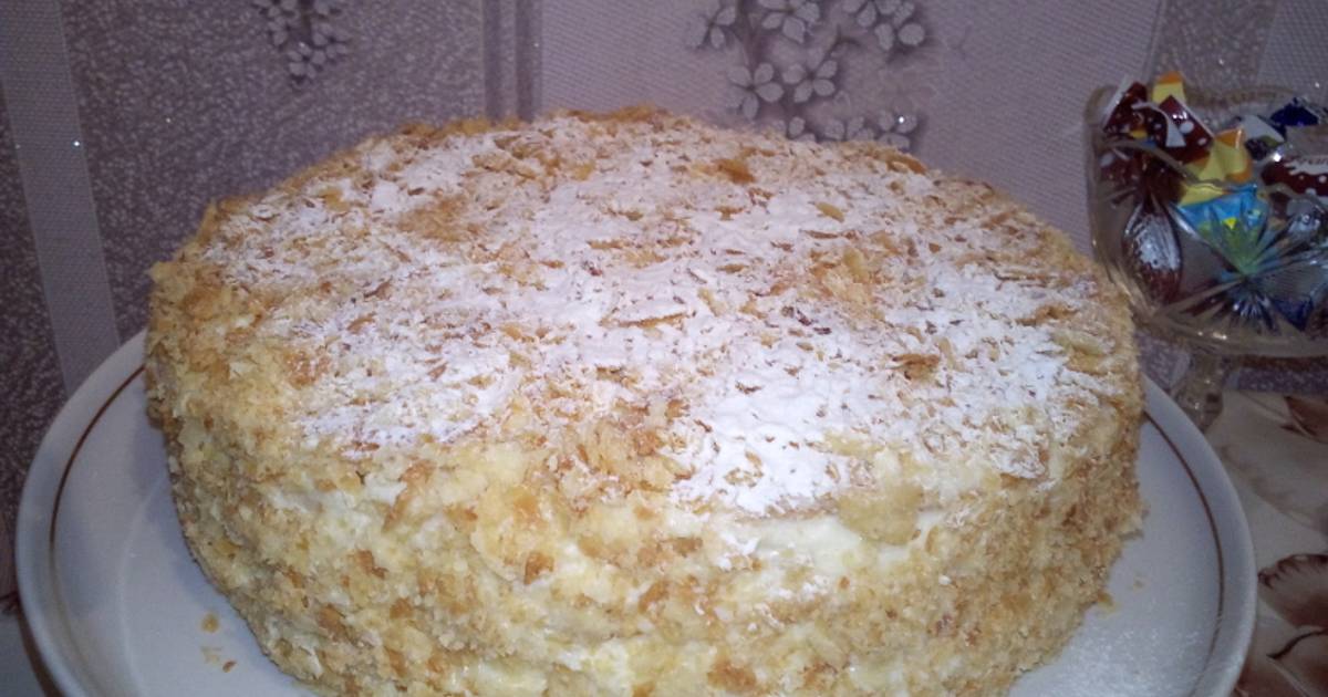 Tort Napoleon Samyj Vkusnyj I Nezhnyj Poshagovyj Recept S Foto Avtor Recepta Svetlana Skrebneva Cookpad