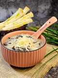 Sup Krim Jamur Oat Meal