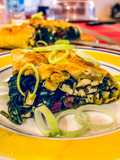 Torta salata di spinaci e tofu