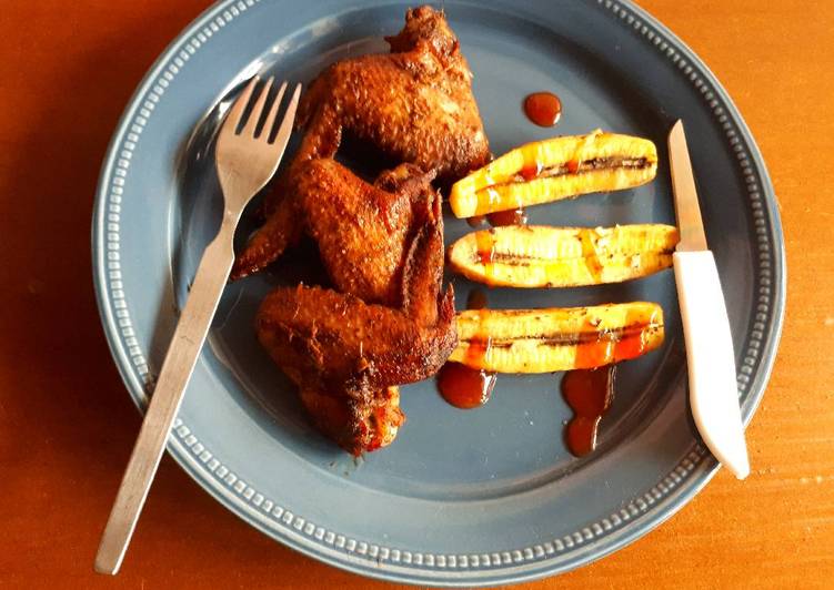 Easiest Way to Make Any-night-of-the-week Berbeque Chicken wings