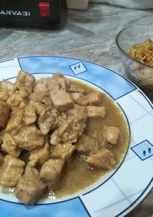 Déli pecsenye pergelt káposztával recept fotója