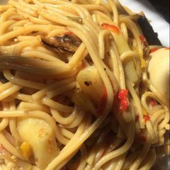 A picture of Spag my way.