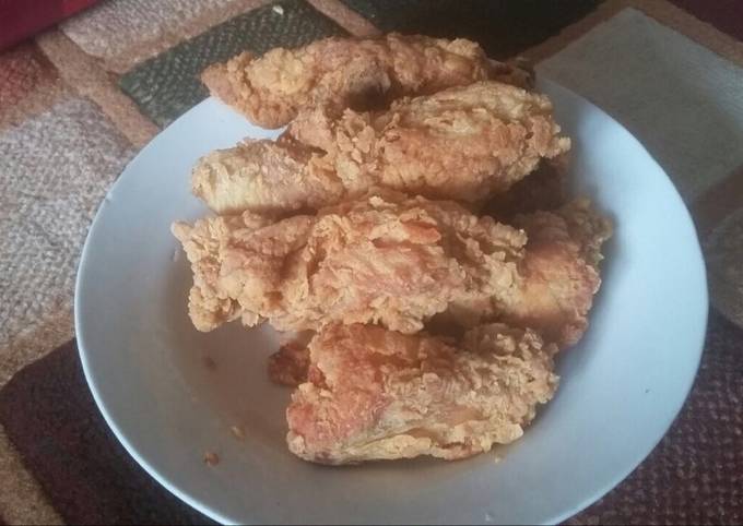 Ayam Goreng Tepung Simple, Enak, dan Crispy nya awet